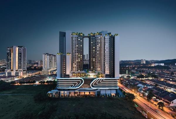 An artist’s impression of Trinity Group’s latest landmark development, Trinity Rainfora, a unique rainforest-inspired Transit-Oriented Development (TOD) in Klang Valley.